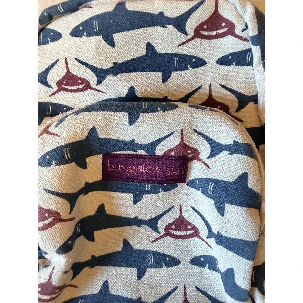360 Mini Backpack Shark Week School Casual